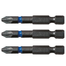 C. K Tools T4560 PZ3LD Blue Steel Screwdriver Bit 50mm PZ3 Cd/3