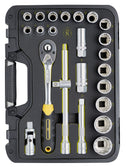 C. K Tools t4662 Socket Set 1/2in Drive 24Pce