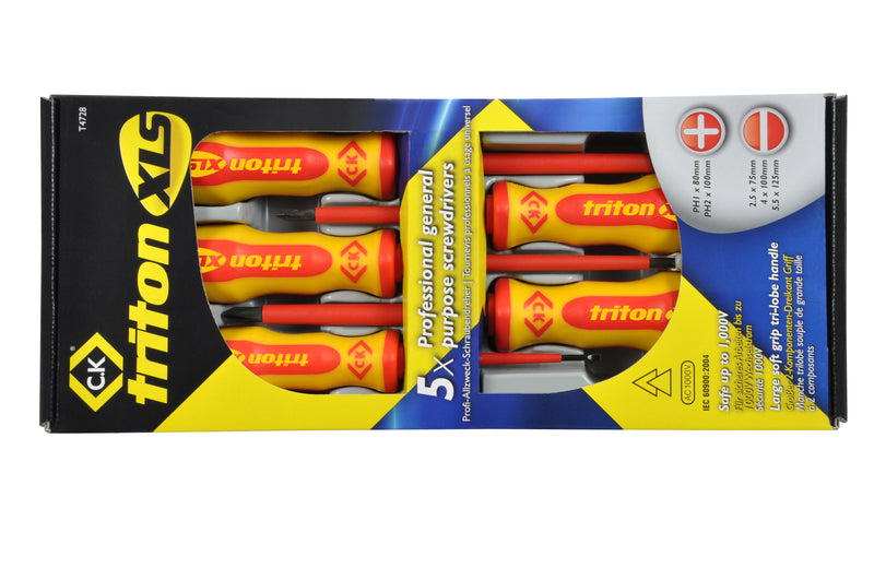 C. K Tools T4728 Triton Xls Insul Screwdriver SL/PH