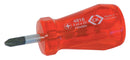 C. K Tools T4816 2 HD Classic Stubby Screwdriver PZ2