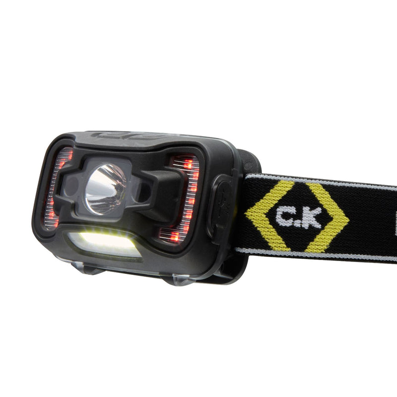 C. K Tools T9613USB USB Rechargeable LED Head Torch - 200Lm - 7 Modes