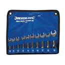 Silverline 630063 Stubby Spanner Set 10pce