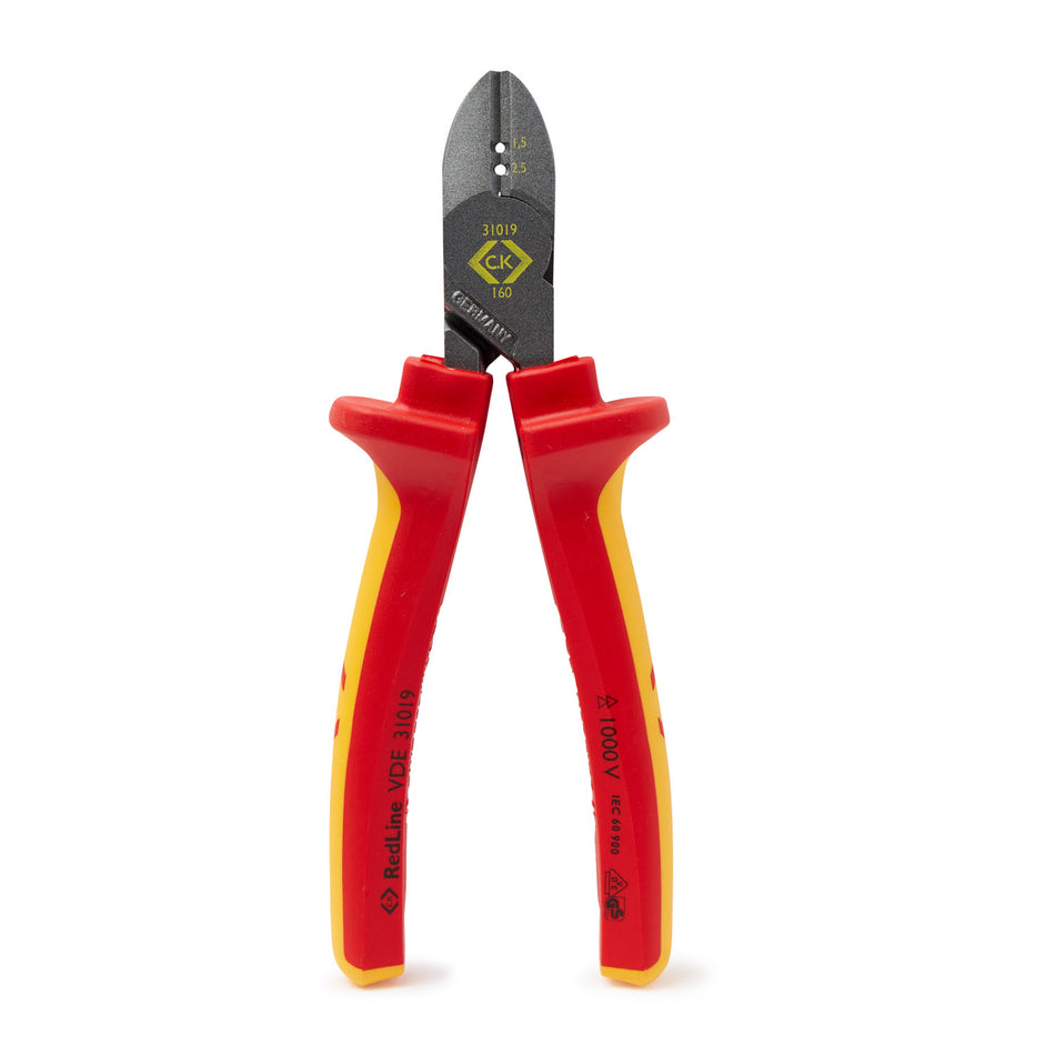 C. K Tools 431019 RedLine VDE Wire Stripping Side Cutters