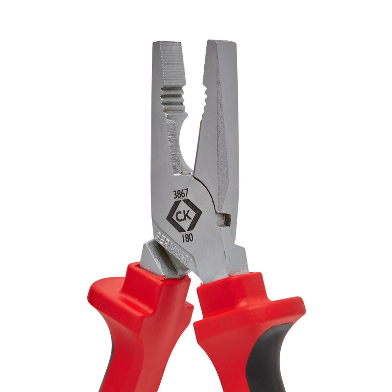 C. K Tools T3803 RedLine Plier Set of 3 cutter, Snipe, Combi
