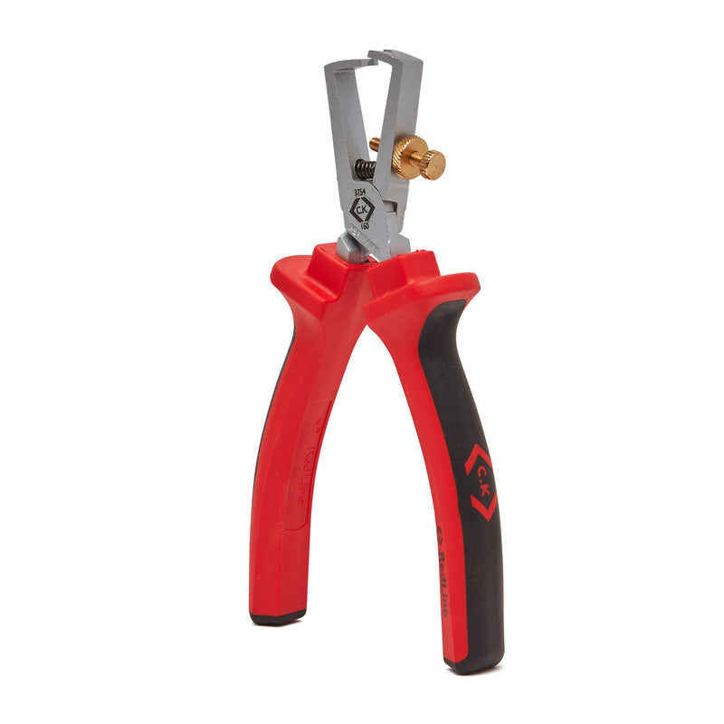 C. K Tools T3804 RedLine Plier Set of 3 cutter, Snipe, Strip