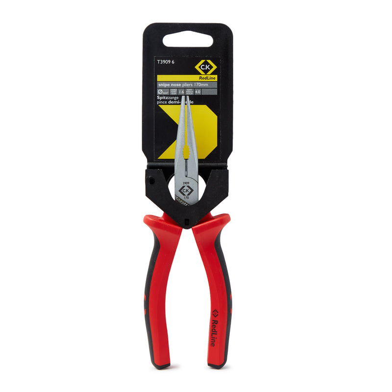 C. K Tools T3909 6 RedLine Snipe Nose Plier 170mm