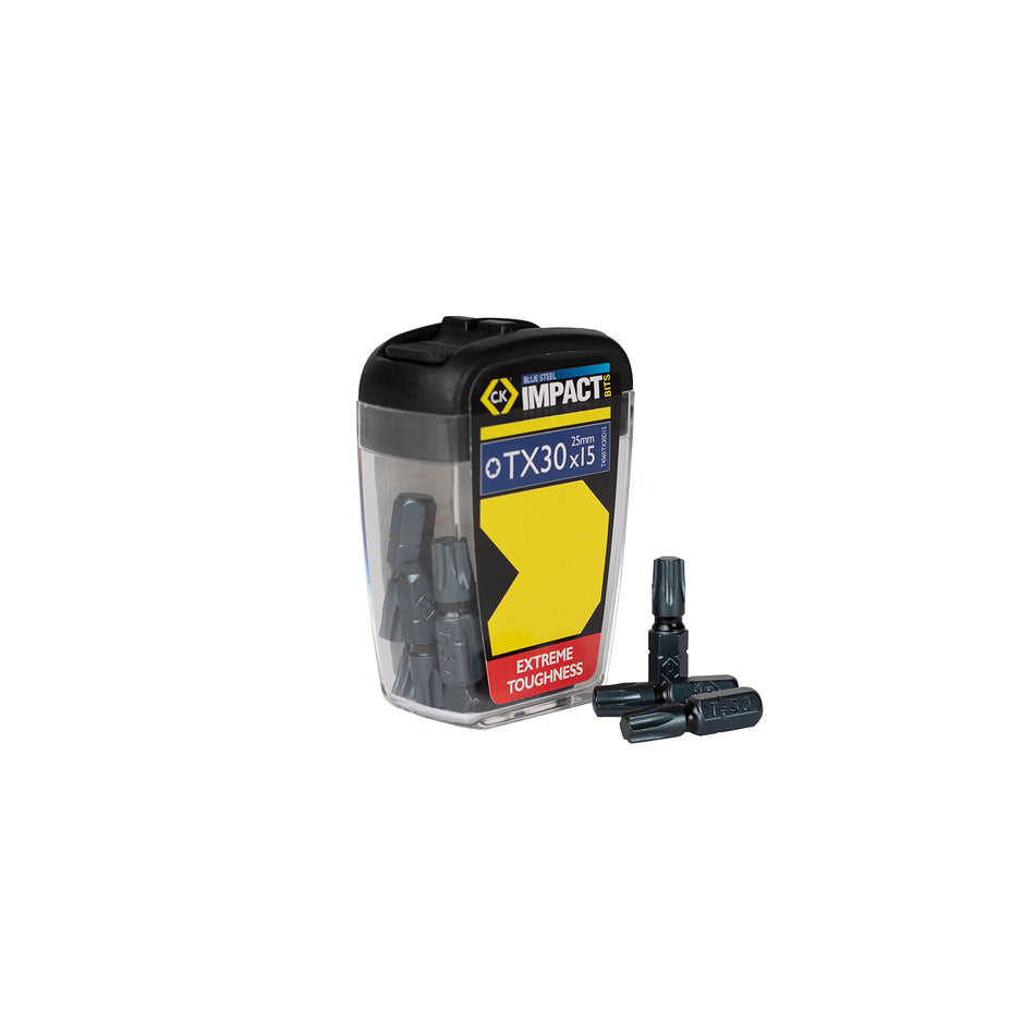 C. K Tools T4560 TX30 Blue Steel Screwdriver Bit 25mm TX30
