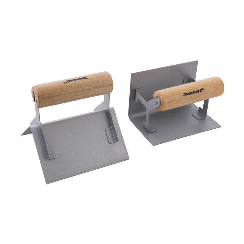 Silverline 633461 Corner Trowel Set 2pce