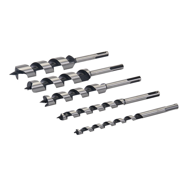 Silverline 633483 SDS Plus Auger Bit Set 5pce
