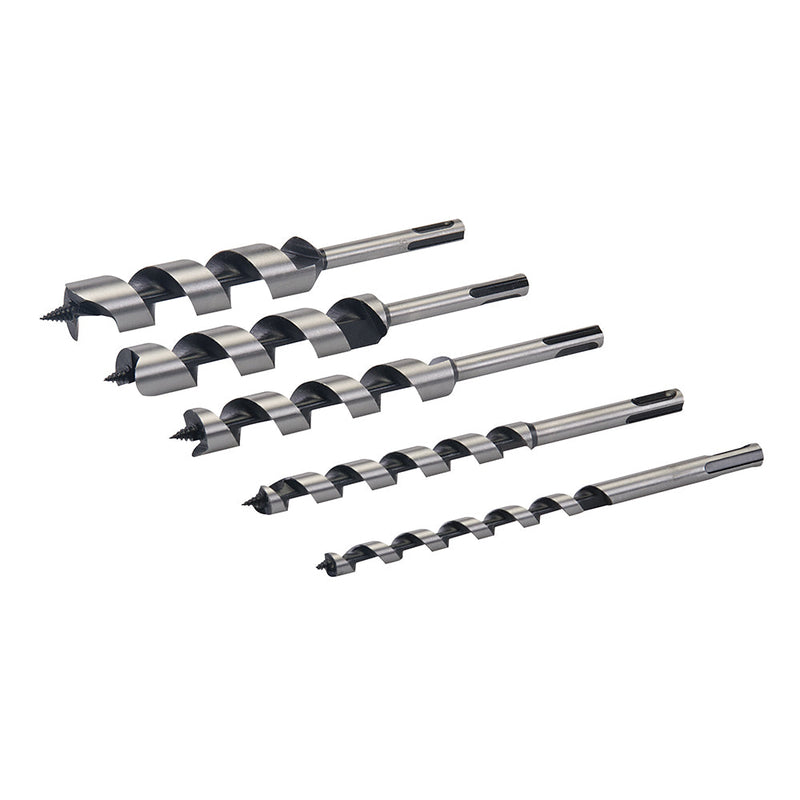 Silverline 633483 SDS Plus Auger Bit Set 5pce