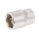 Silverline 633537 Socket Set 1/4" Drive 6pt A/F 9pce