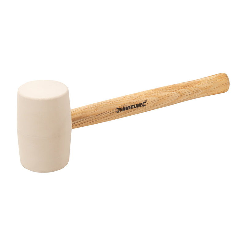 Silverline 633608 White Rubber Mallet
