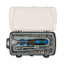 Silverline 633754 Compact Socket Set 6pt Metric / A/F 39pce