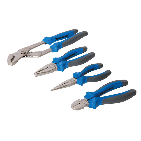 Silverline 633832 Expert Pliers Set 4pce
