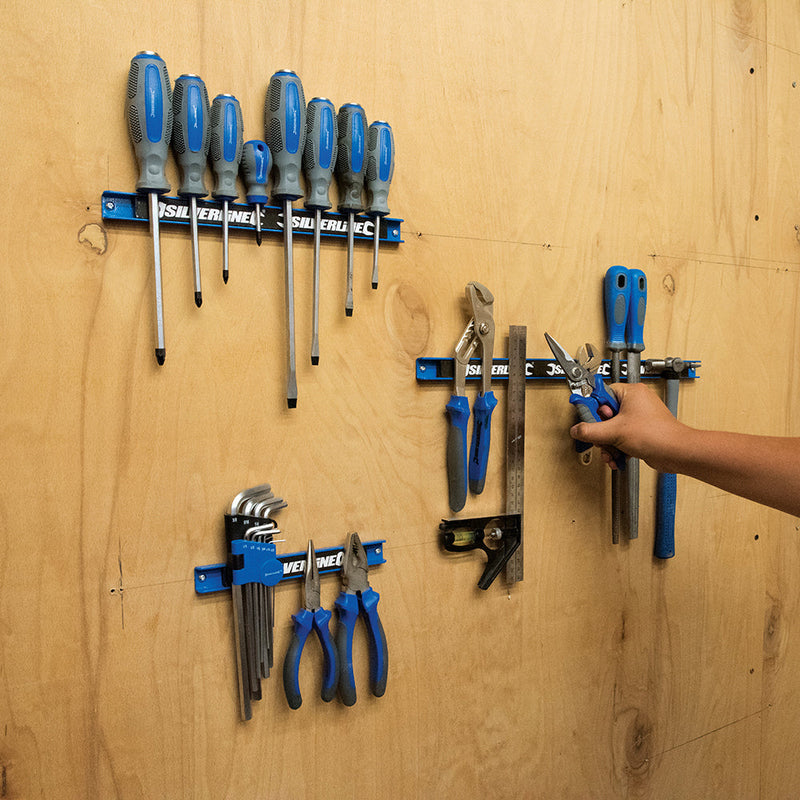 Silverline 633950 Magnetic Tool Rack Set 3pce