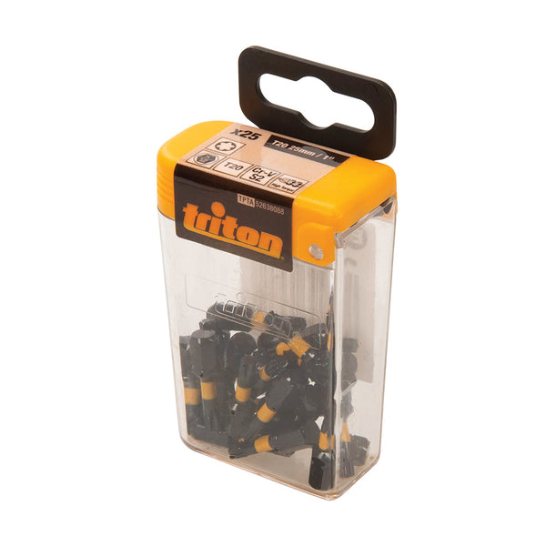 Triton 638088 T20 Screwdriver Impact Bit 25pk