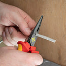 C. K Tools 431013 RedLine VDE Snipe Nose Plier Straight 175mm