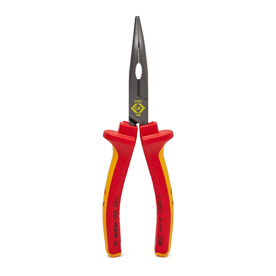 C. K Tools 431015 RedLine VDE Bent Nose Plier 200mm