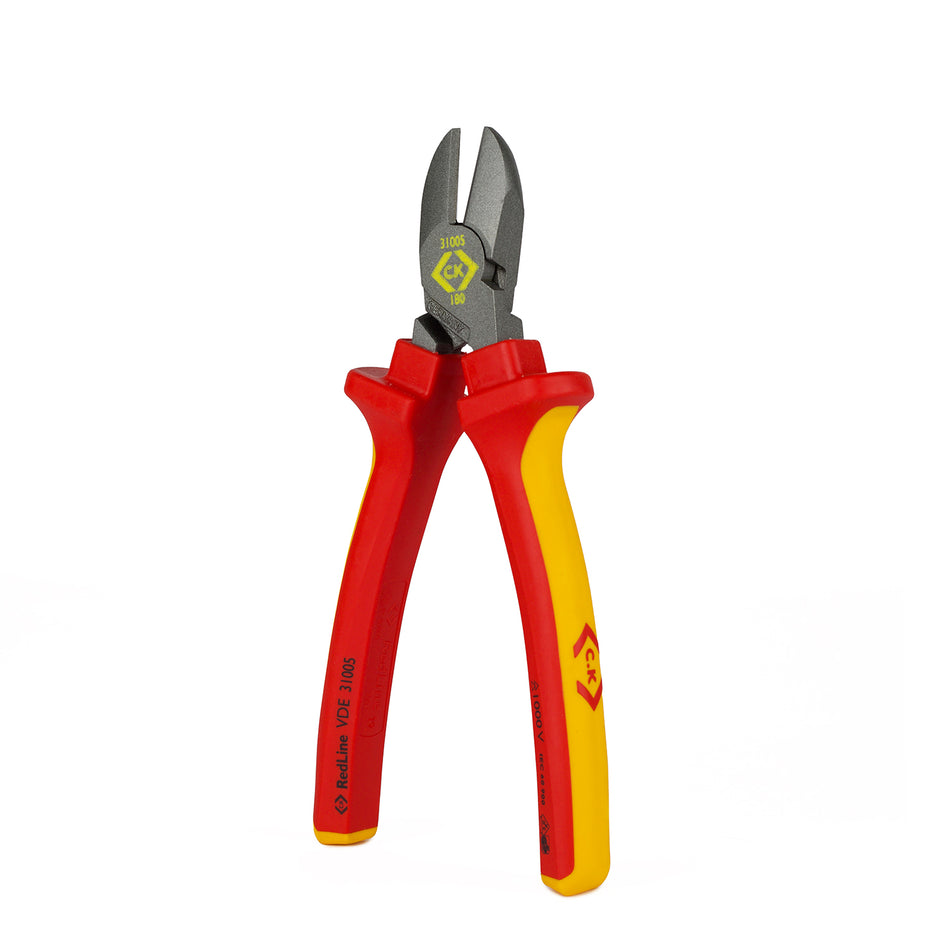 C. K Tools 431005 RedLine VDE Side Cutter 180mm