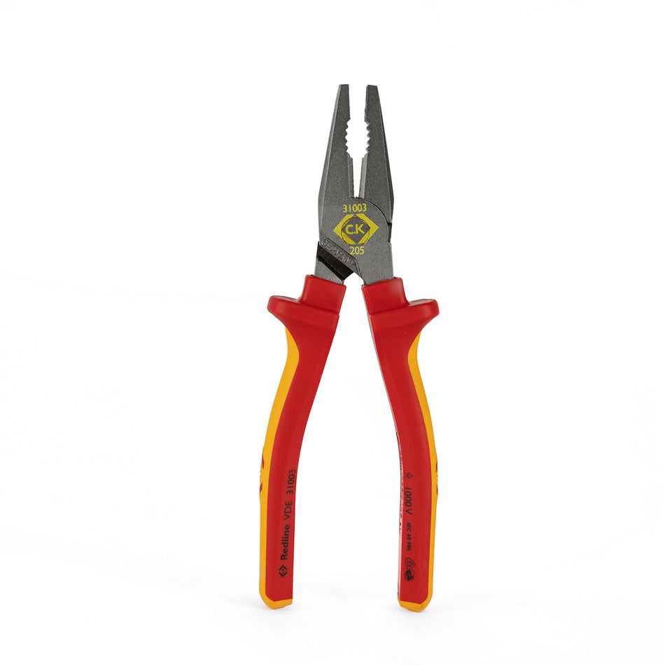 C. K Tools 431003 RedLine VDE Combination Plier 205mm