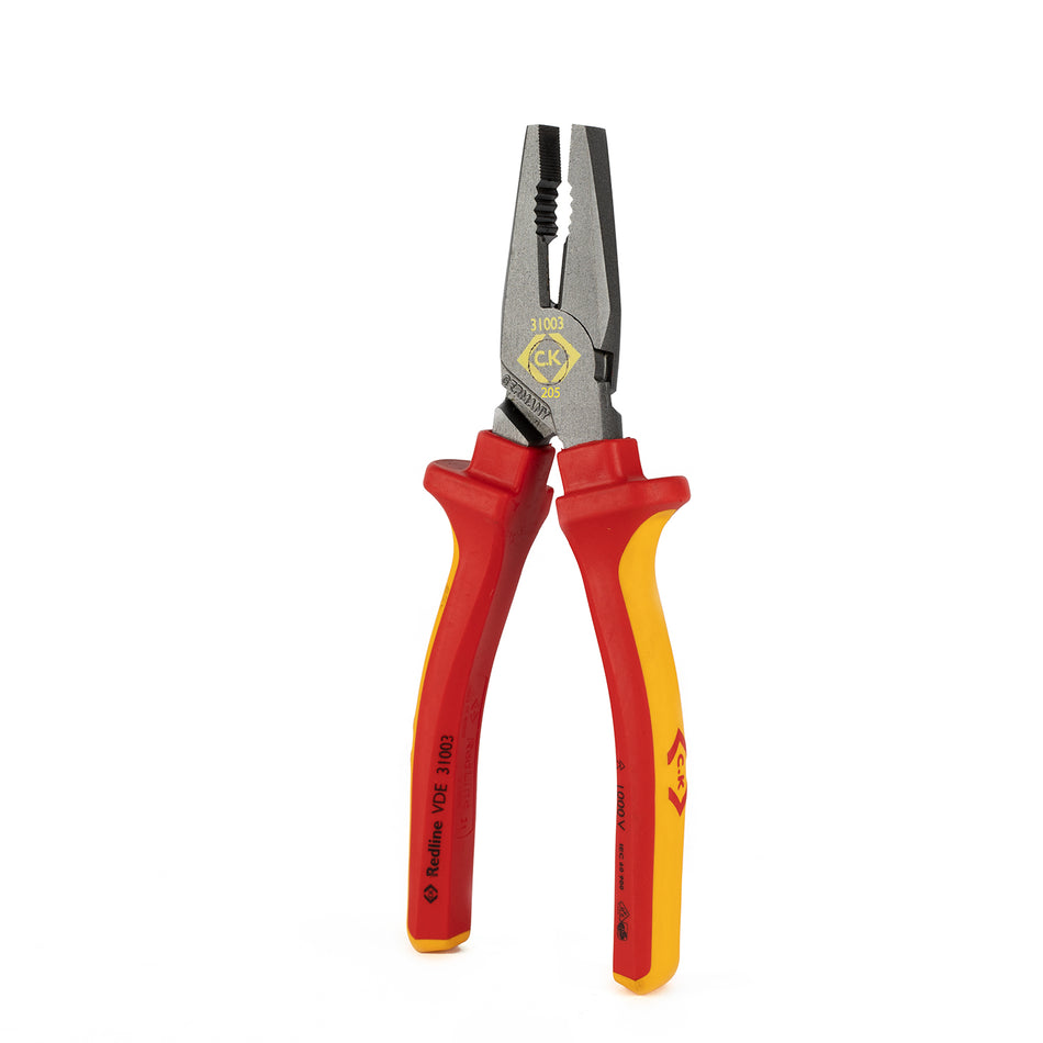 C. K Tools 431003 RedLine VDE Combination Plier 205mm