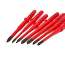 C. K Tools T4925 VDE Screwdriver Interchangeable Slim Blade Set /9