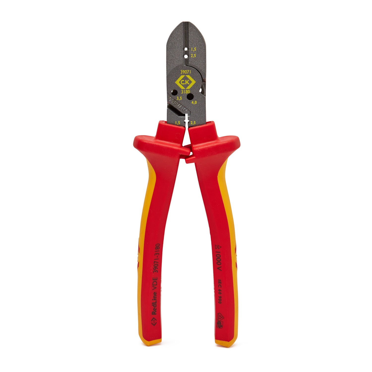 C. K Tools T39071-3180 RedLine VDE CombiCutter3Max 180mm