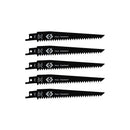 C. K Tools T0821 6TPI 150mm HCS Reciprocating Saw Blades 5Pk