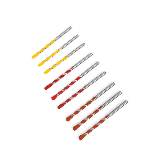 C. K Tools T3113 Masonry Colour Drill Bit Set of 9