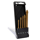 C. K Tools T3059 Glass/Tile Drill Bit Set of 5