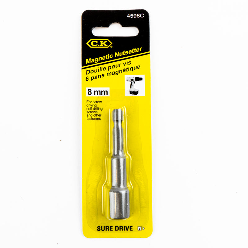 C. K Tools T4598C 08 Magnetic Nut Setter 8mm Carded