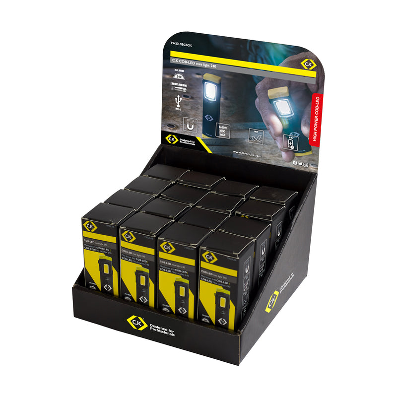 C. K Tools T9423USB COB Mini Inspection Light 240 - Rechargeable