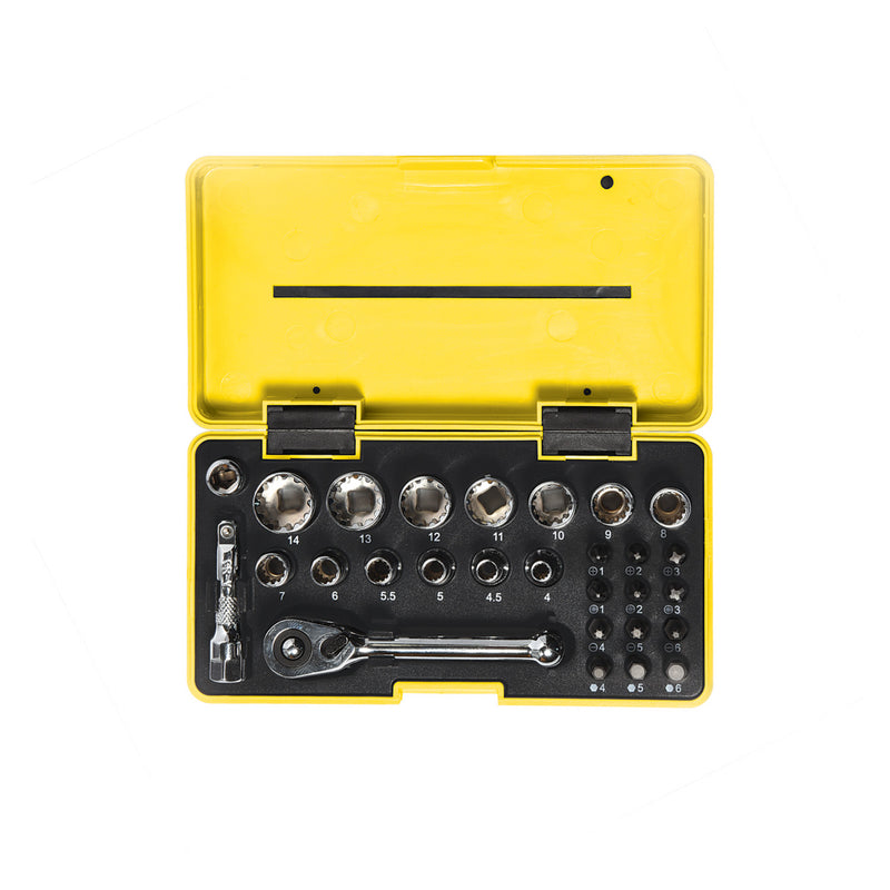 C. K Tools T4654 Pocket Socket Set 1/4in Drive