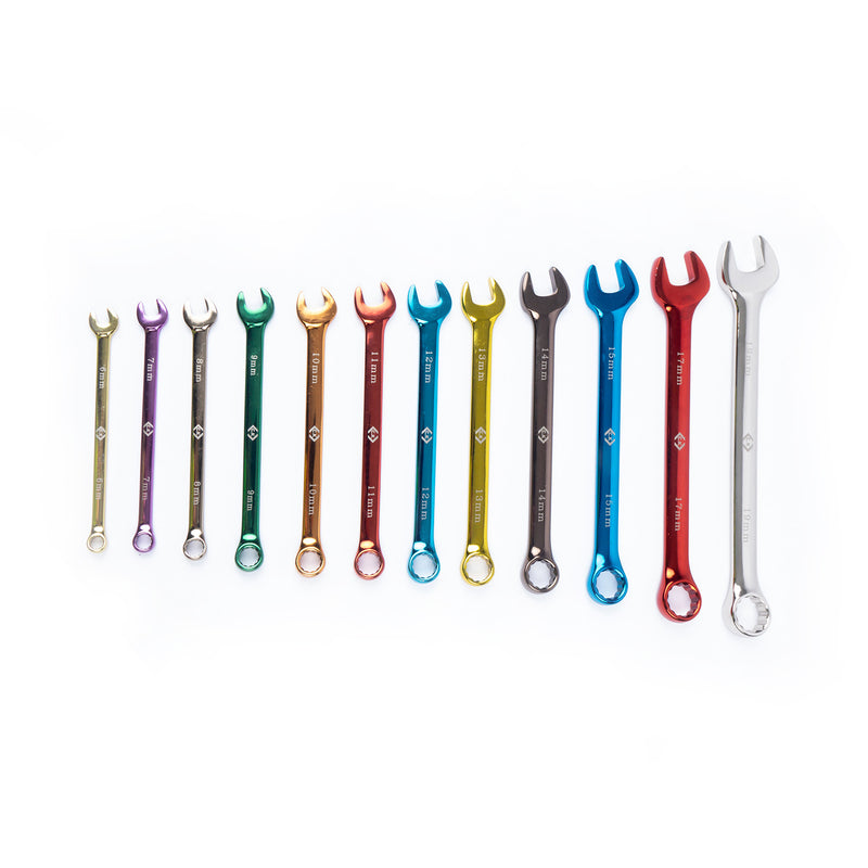 C. K Tools T4346M12ST Colour Coded Combination Spanner Set of 12
