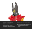 C. K Tools 431017 RedLine VDE Side Cutter 160mm