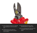 C. K Tools T39071-3180 RedLine VDE CombiCutter3Max 180mm