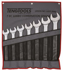 Teng Tools 6507JMM Metric Large Combination 7 Piece Spanner Set