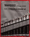 Teng Tools 6510MM Metric Combination 10 Piece Spanner Set