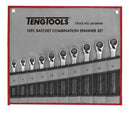 Teng Tools 6510RMM Ratcheting Combination 10 Piece Spanner Set