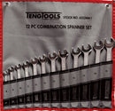 Teng Tools 6512MM1 Metric Combination 12 Piece Spanner Set