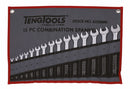 Teng Tools 6515MM Metric Combination 15 Piece Spanner Set