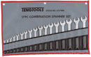 Teng Tools 6517MM Metric Combination 17 Piece Spanner Set