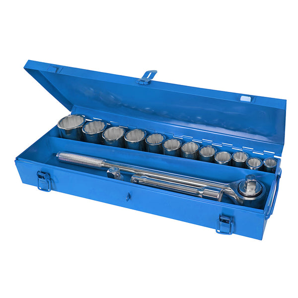 Silverline 652142 Socket Set 3/4" Drive 12pt Metric 15pce