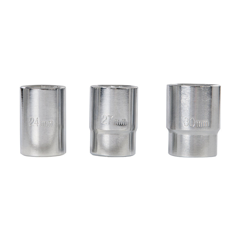 Silverline 652142 Socket Set 3/4" Drive 12pt Metric 15pce