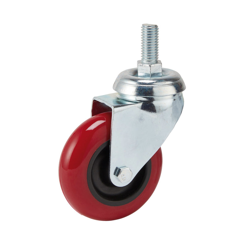 Draper 65515 Swivel Bolt Fixing Polyurethane Wheel, 75mm Diameter, S.W.L. 70kg