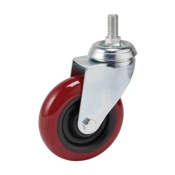 Draper 65520 Swivel Bolt Fixing Polyurethane Wheel, 100mm Diameter, S.W.L. 125kg