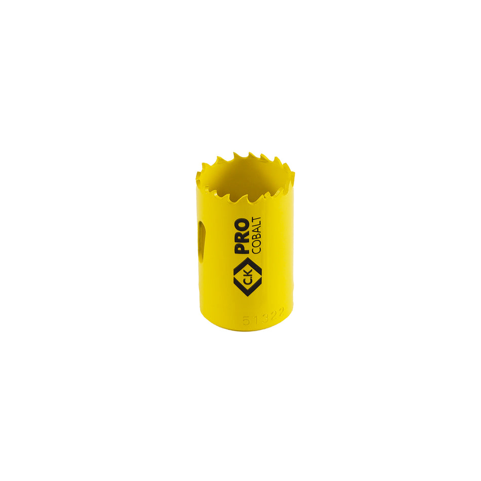 C. K Tools 424007 HSS Cobalt Hole Saw 29mm 1.1/8in