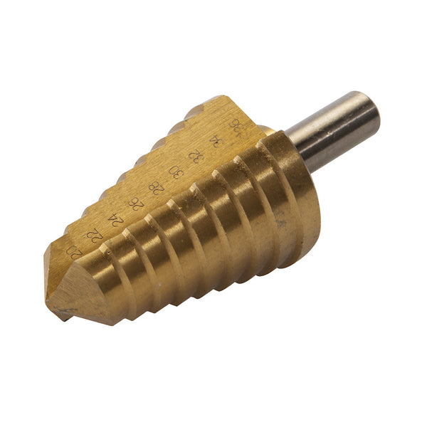 Silverline 656611 Titanium-Coated HSS Step Drill