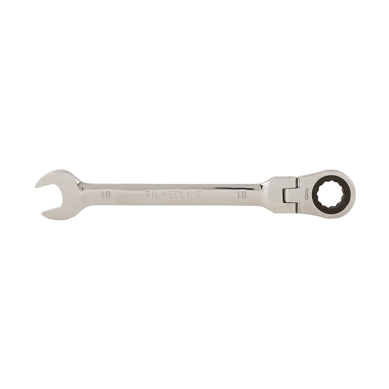 Silverline 656621 Flexible Head Ratchet Spanner