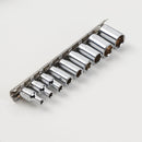 Clarke 1700823 PRO416 9 Piece 1/4" Drive Socket Set on Clip - Metric